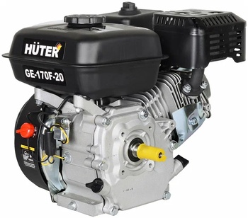 Двигатель бензиновый 4х-тактный HUTER GE-170F-20 7 л.с.