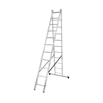 Лестница Новая высота двухсекционная 11 ступеней серияNV100