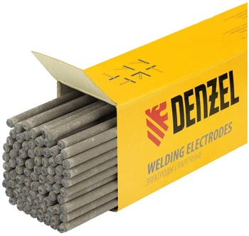 Электроды DER-13/55 4мм 5кг Denzel основное покрытие 